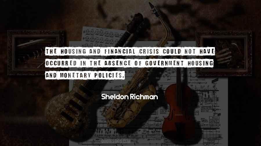Sheldon Richman Quotes #1023482