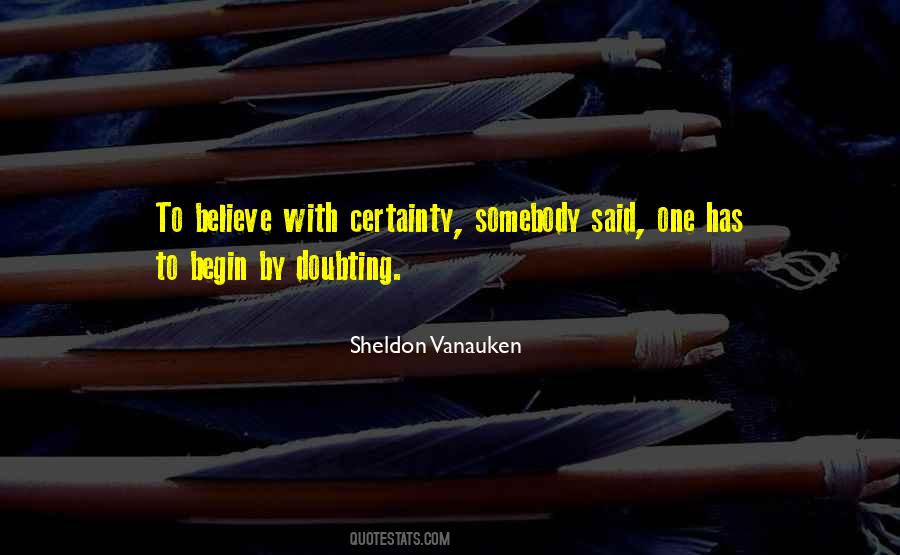 Sheldon Vanauken Quotes #1785815