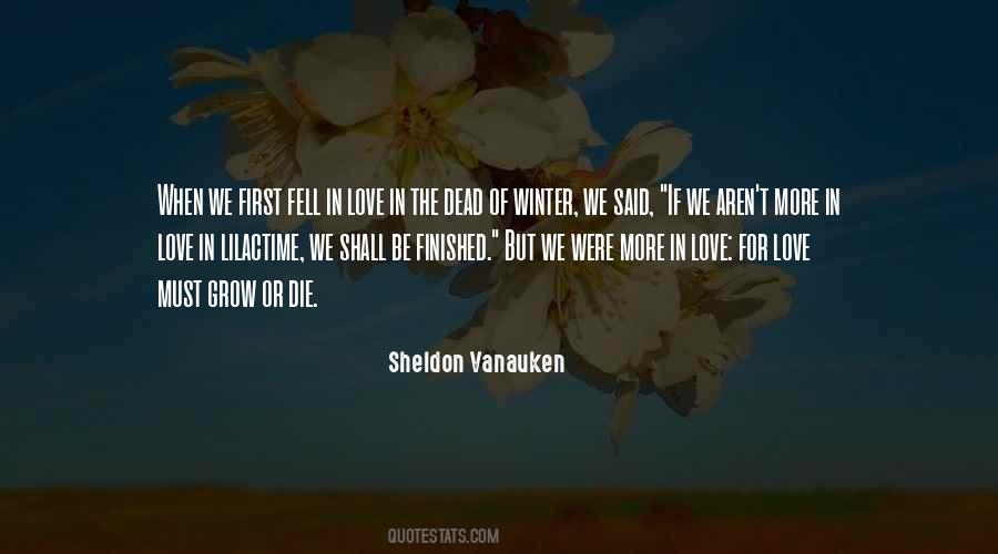 Sheldon Vanauken Quotes #820876