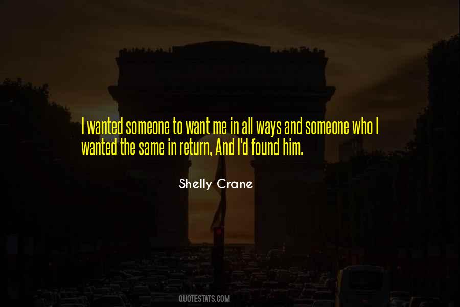 Shelly Crane Quotes #972068
