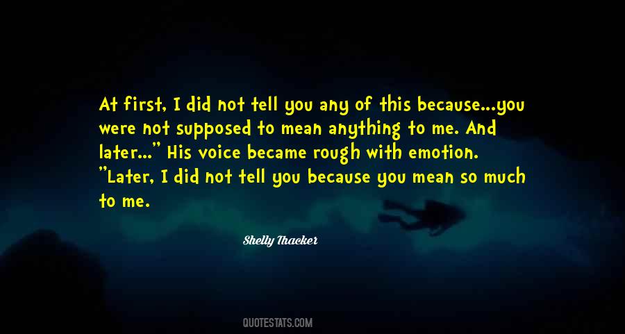 Shelly Thacker Quotes #1734193