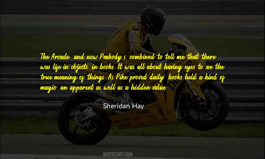 Sheridan Hay Quotes #121646