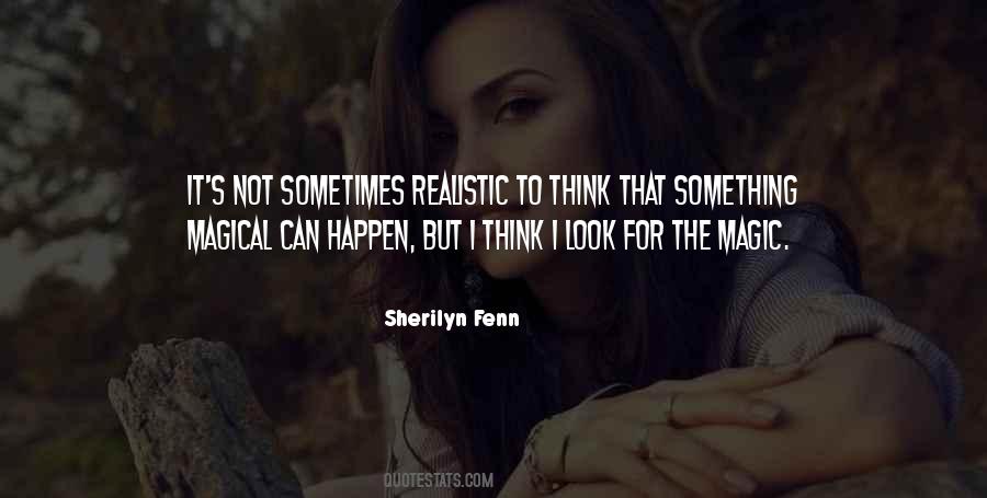 Sherilyn Fenn Quotes #944234