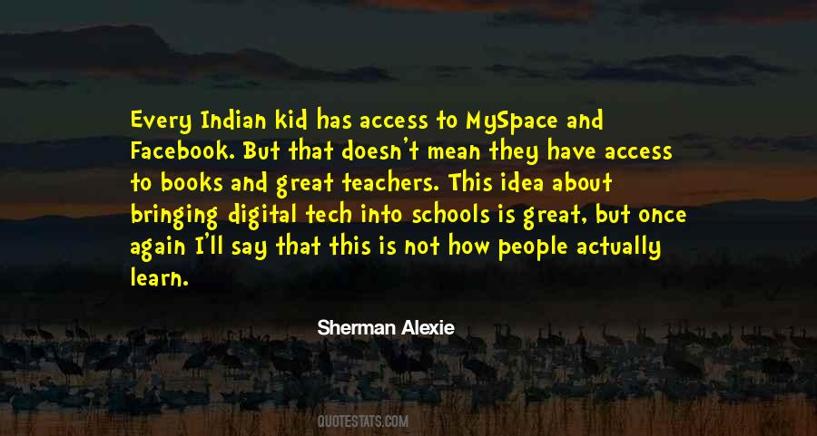 Sherman Alexie Quotes #1465284