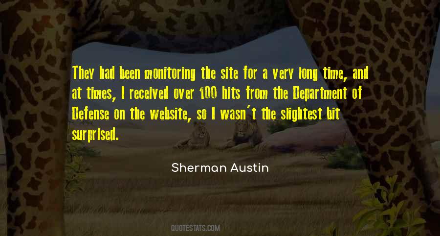 Sherman Austin Quotes #1296483