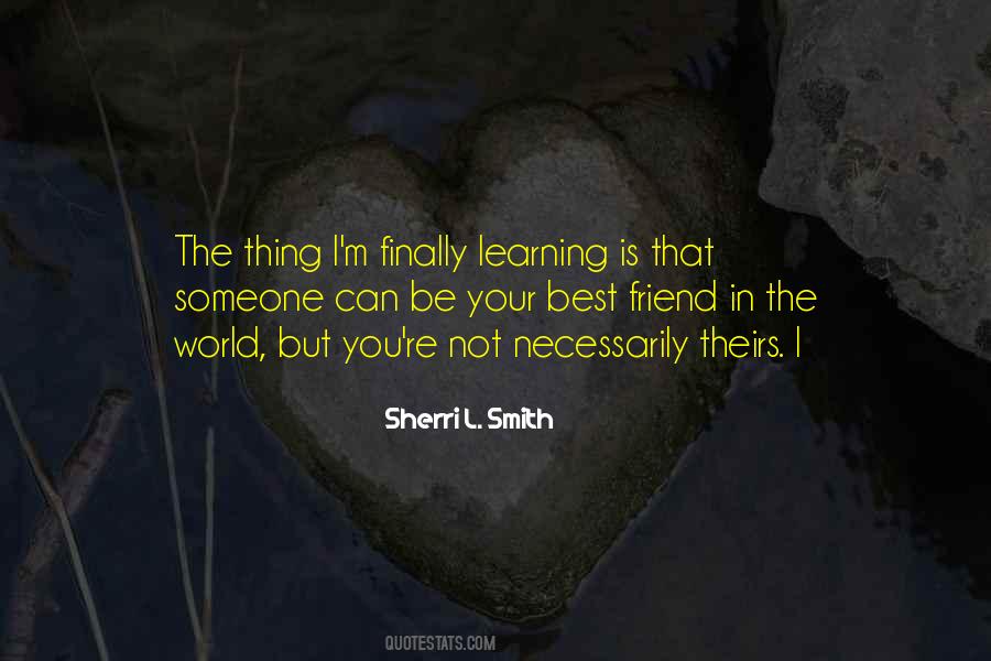 Sherri L. Smith Quotes #679614