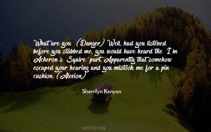 Sherrilyn Kenyon Quotes #826288