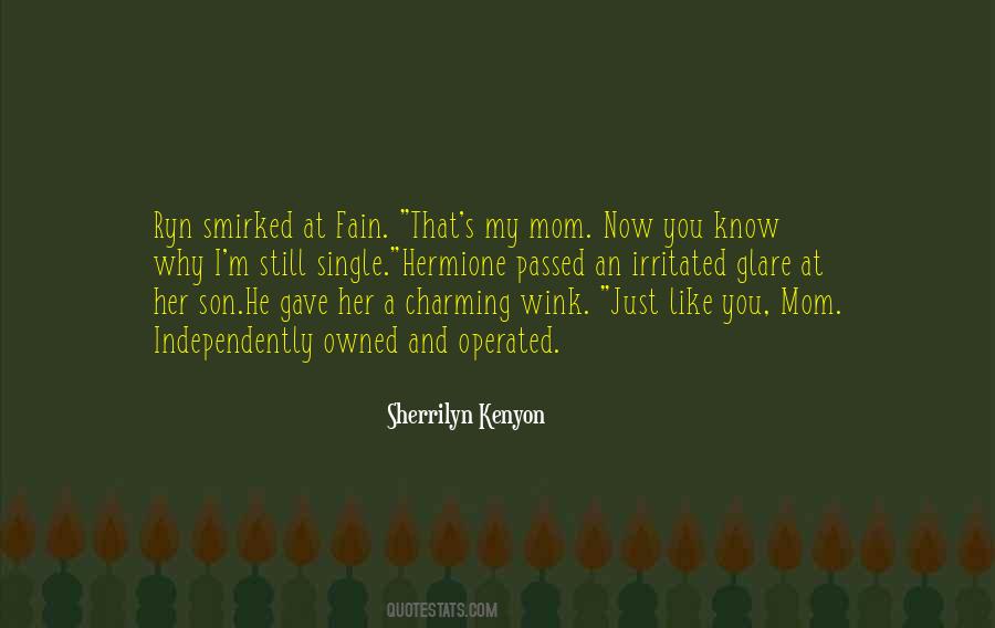 Sherrilyn Kenyon Quotes #867681