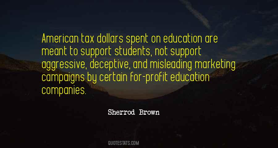 Sherrod Brown Quotes #29428