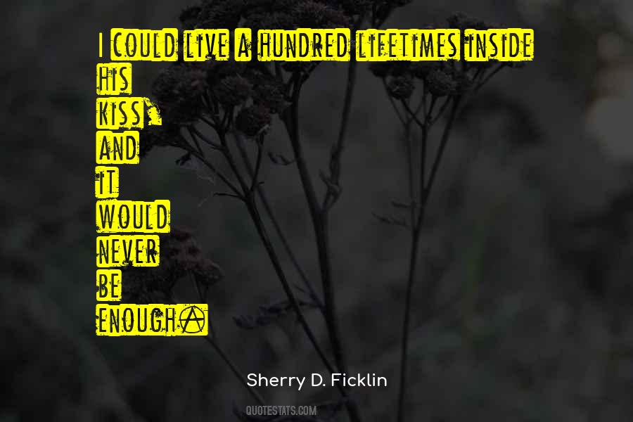 Sherry D. Ficklin Quotes #1692602