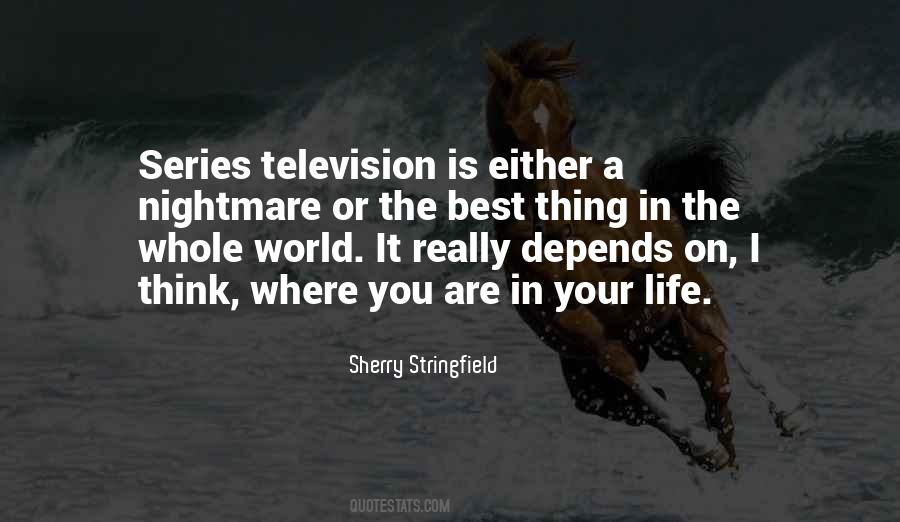 Sherry Stringfield Quotes #54875