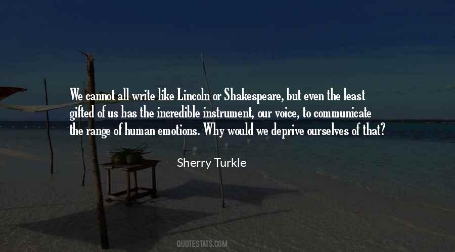 Sherry Turkle Quotes #215319