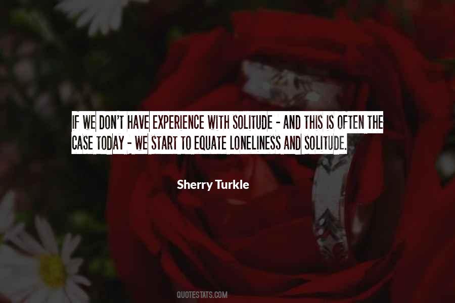 Sherry Turkle Quotes #776759