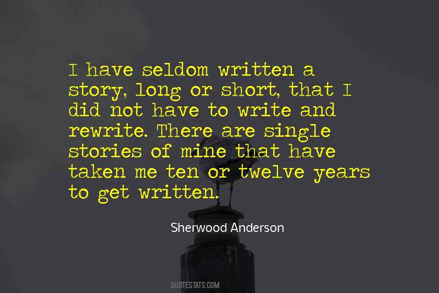 Sherwood Anderson Quotes #196535