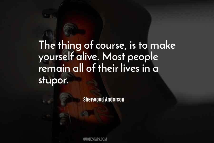 Sherwood Anderson Quotes #221932