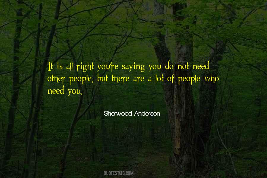 Sherwood Anderson Quotes #603399