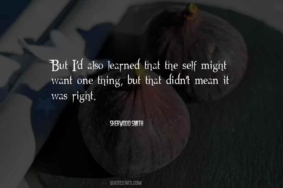 Sherwood Smith Quotes #1250482