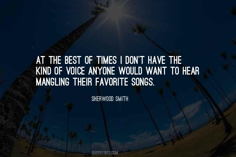 Sherwood Smith Quotes #399192