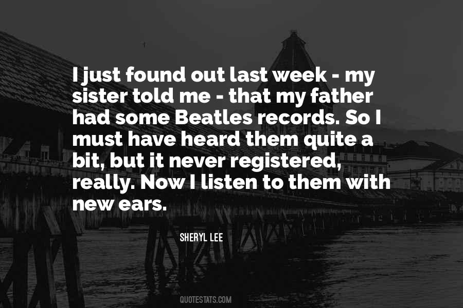 Sheryl Lee Quotes #1514938