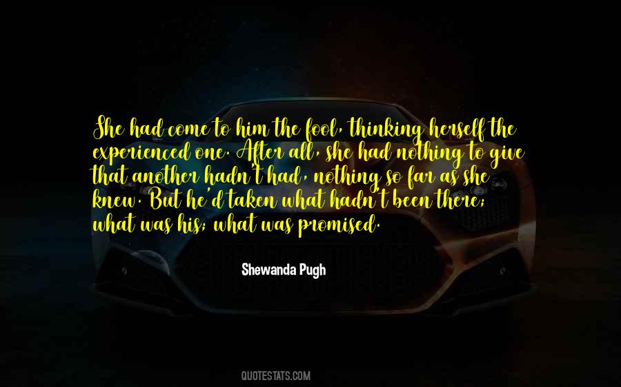 Shewanda Pugh Quotes #370708