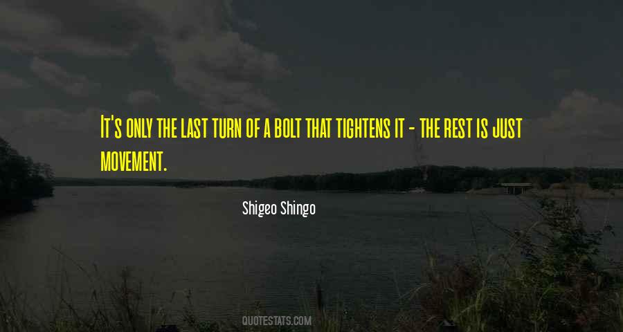 Shigeo Shingo Quotes #233247