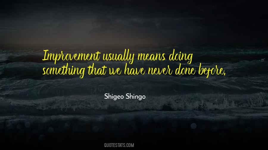 Shigeo Shingo Quotes #430679