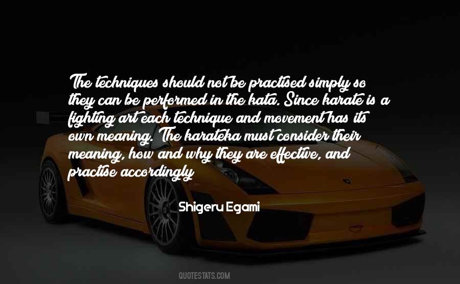 Shigeru Egami Quotes #1687234