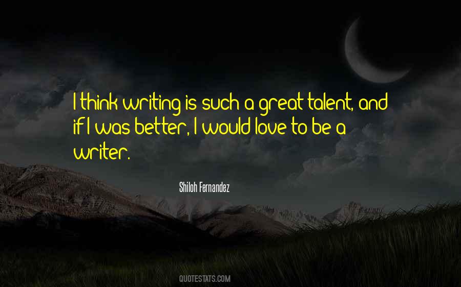 Shiloh Fernandez Quotes #1651943