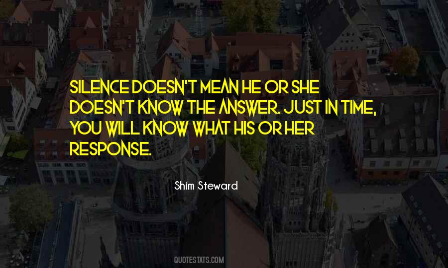 Shim Steward Quotes #446829