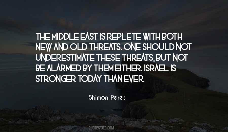 Shimon Peres Quotes #381111