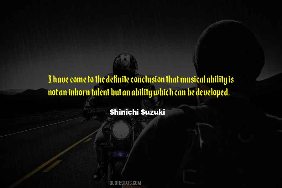 Shinichi Suzuki Quotes #901654