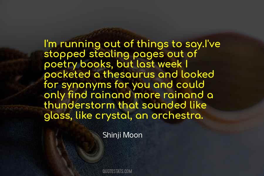 Shinji Moon Quotes #27534