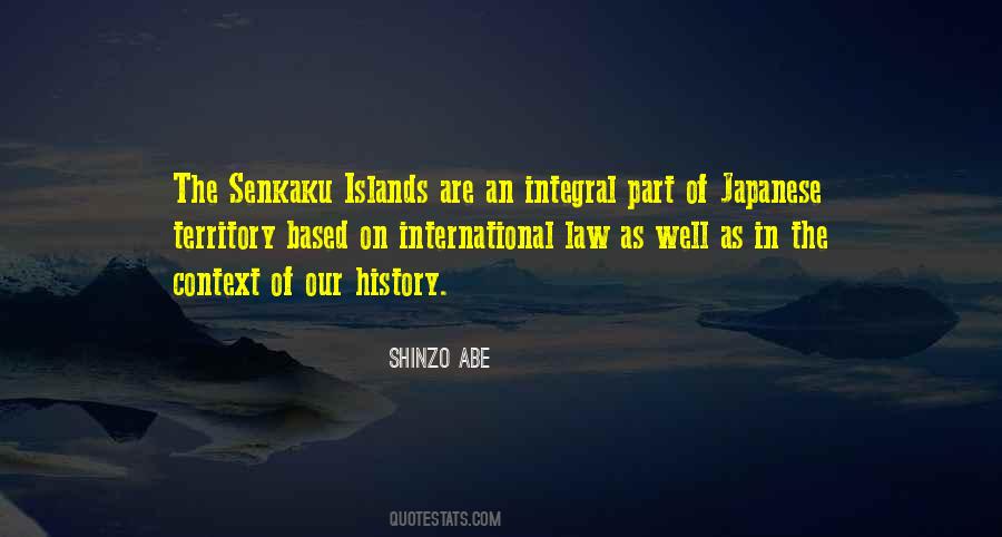 Shinzo Abe Quotes #1229137