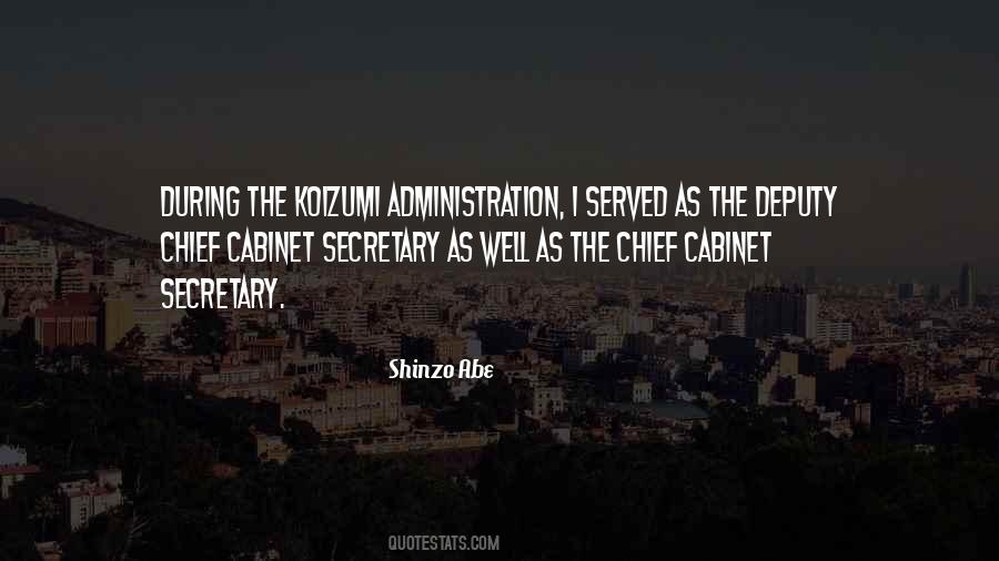 Shinzo Abe Quotes #1781846