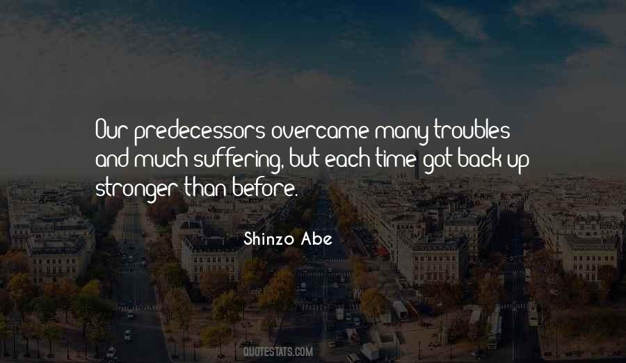 Shinzo Abe Quotes #1807136