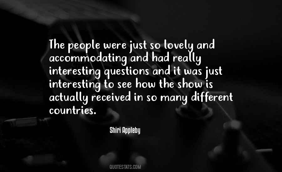 Shiri Appleby Quotes #161074