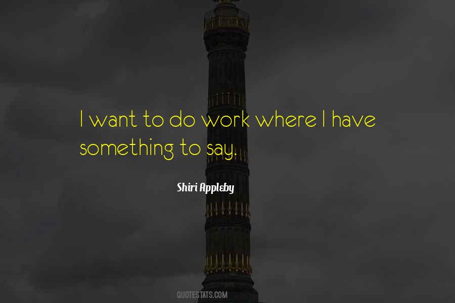 Shiri Appleby Quotes #356227