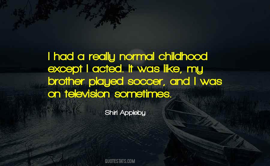 Shiri Appleby Quotes #44587