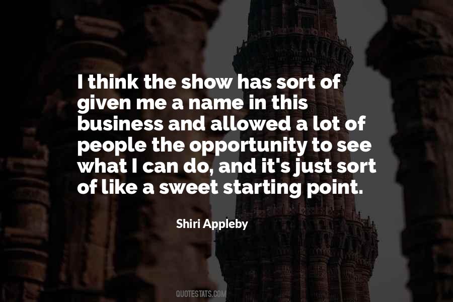 Shiri Appleby Quotes #691510