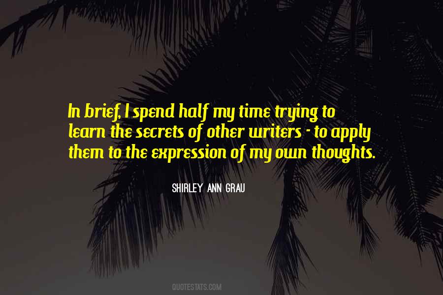 Shirley Ann Grau Quotes #1508572