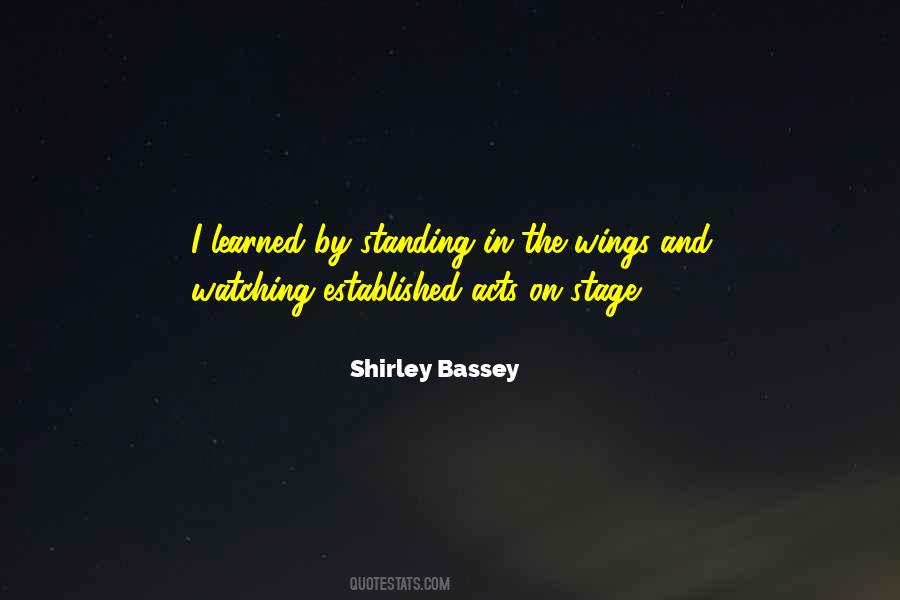 Shirley Bassey Quotes #1210624