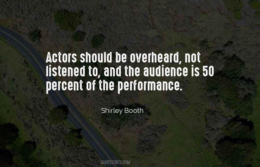 Shirley Booth Quotes #1840314