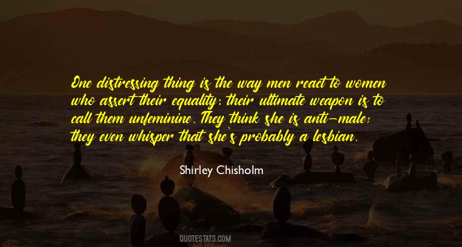 Shirley Chisholm Quotes #1689446