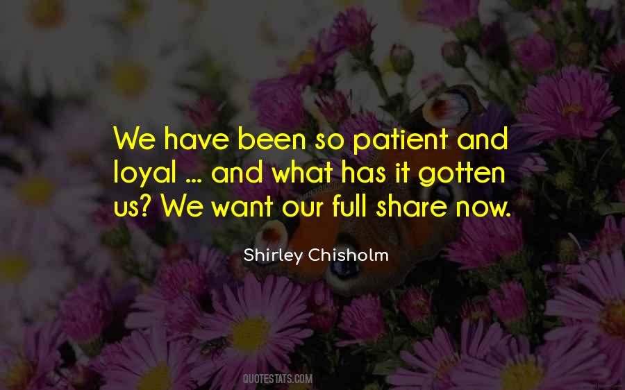 Shirley Chisholm Quotes #274862