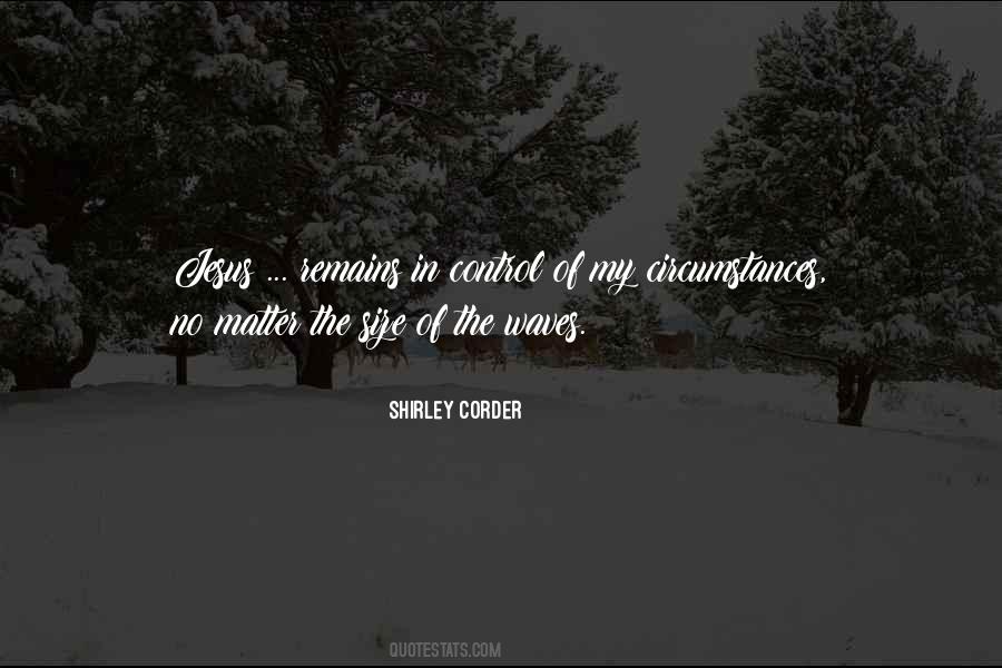 Shirley Corder Quotes #599554