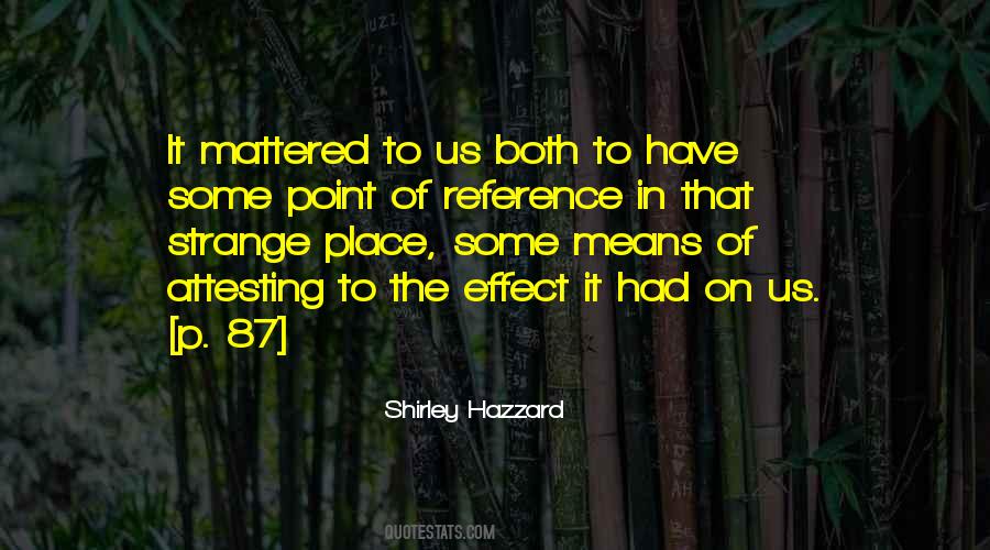 Shirley Hazzard Quotes #49801