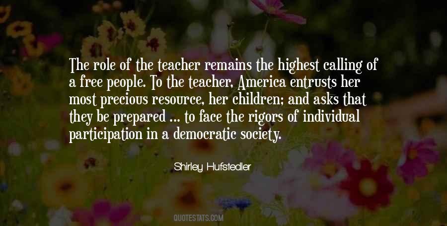 Shirley Hufstedler Quotes #122360