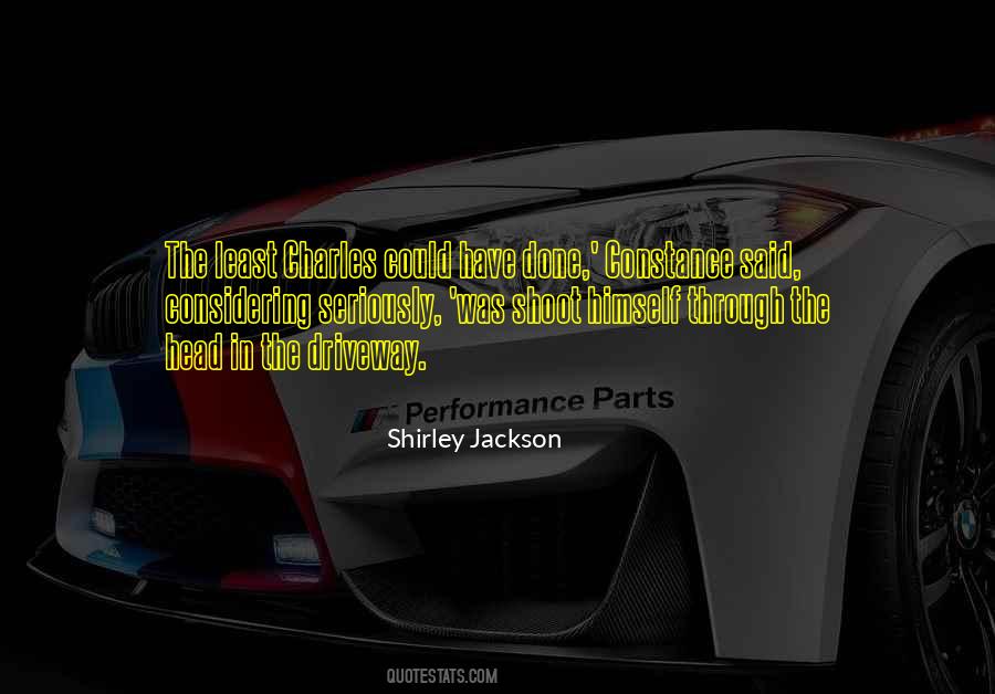 Shirley Jackson Quotes #1042180