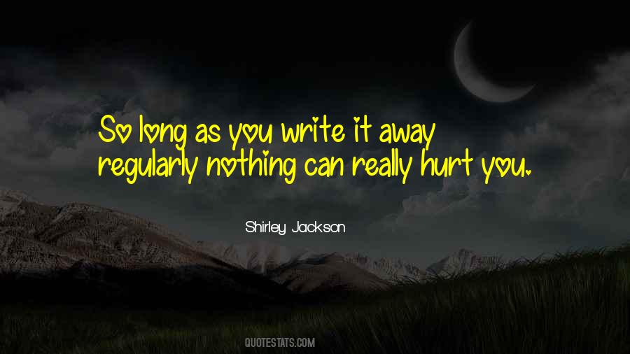 Shirley Jackson Quotes #407508