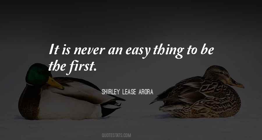 Shirley Lease Arora Quotes #363464